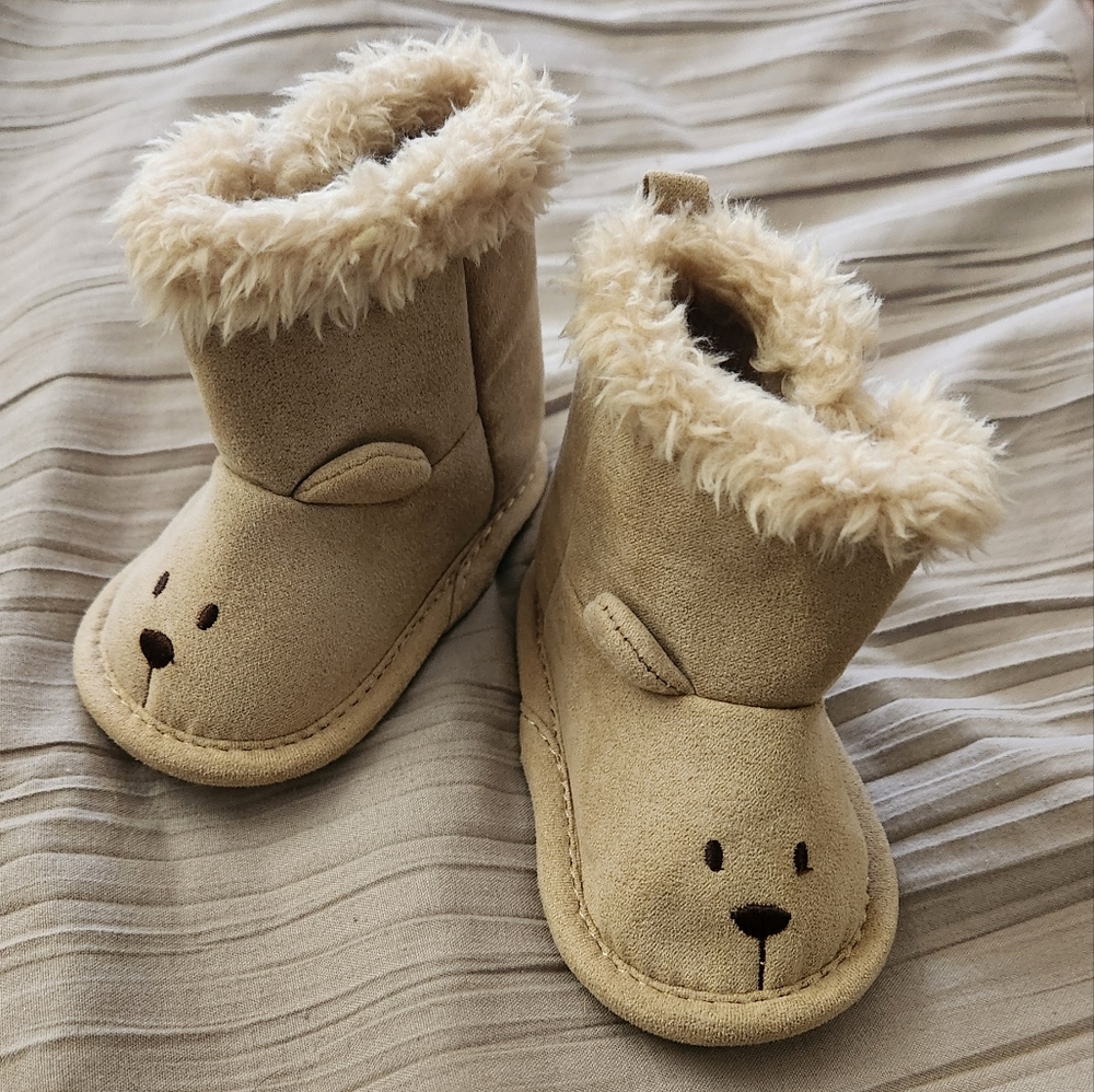 Baby Girl Bear Boots
